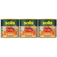 Tomate frito casero SOLÍS, pack 3x100 g