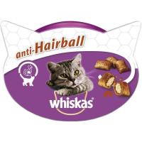 Snack bola de pelo para gato WHISKAS, tarrina 60 g