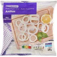 Anelles de pota EROSKI, bossa 425 g