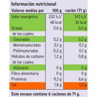 Anillas de pota EROSKI, bolsa 425 g