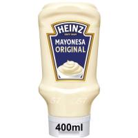 Maionesa HEINZ, boca avall 400 ml