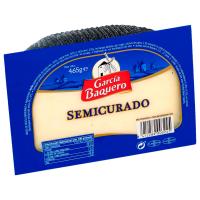 1/2 Queso semicurado GARCÍA BAQUERO, pieza 465 g