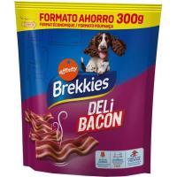 Snack Deli bacón para perro BREKKIES, paquete 300 g