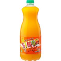 Refresco de naranja SIMON LIFE, botella 1,5 litros