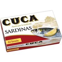 Sardina al limón CUCA, lata 120 g