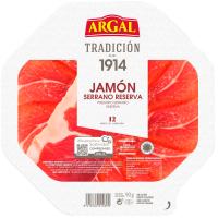 Plat de pernil serrà ARGAL, safata 90 g