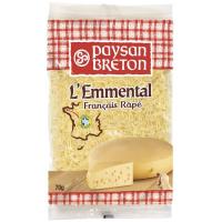 Queso rallado Emmental PAYSAN BRE, bolsa 70 g