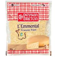 Queso rallado Emmental PAYSAN BRE, bolsa 150 g