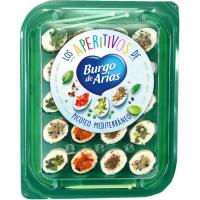 Aperitivos BURGO DE ARIAS, bandeja 100 g Aperitivos BURGO DE ARIAS, bandeja 100 g