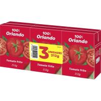 Tomàquet fregit ORLANDO, pack 3x212 g