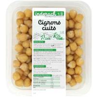 Cigrons cuits INDERACH, safata 250 g