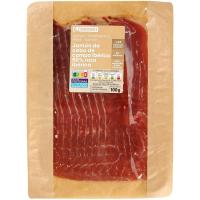 Jamón cebo campo ibérico 50% raza ibérica EROSKI, sobre 100 g