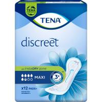 Compresa d`incontinència maxi TENA Discreet, paquet 12 u