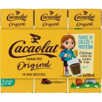 Batut de cacau CACAOLAT, pack 6x200 ml