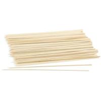 Pincho de madera de bambú para brocheta de 200x25 mm FACKELMANN, 100 uds