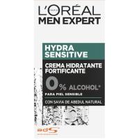 Hidratante piel sensible L`OREAL Men Expert, dosificador 50 ml