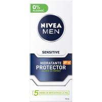 Hidratant sensitive NIVEA For Men, dosificador 75 ml