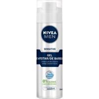 Gel d'afaitar Sensitive NIVEA, spray 200 ml