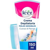 Crema depilatòria dutxa pell sensible VEET, tub 150 ml