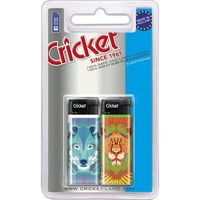 Encendedor pocket electrónico CRICKET, pack 2 unid.