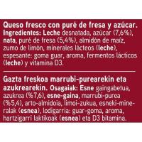 Petit de butxaca sabor fresa EROSKI, pack 4x80 g