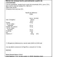 Néctar de naranja GRANINI, botellín 33 cl