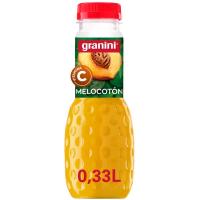 Néctar de melocoton GRANINI, botellín 33 cl