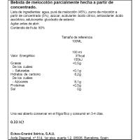 Néctar de melocoton GRANINI, botellín 33 cl