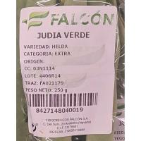 Judía verde plana fina, bolsa 250 g