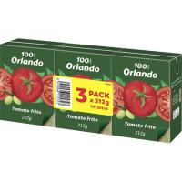 Tomàquet fregit en oli d`oliva ORLANDO, pack 3x210 g