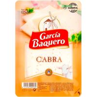 Queso de cabra GARCÍA BAQUERO, lonchas, bandeja 125 g