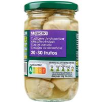 Alcachofa 20/30 frutos EROSKI, frasco 175 g