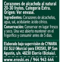 Carxofa 20/30 fruits EROSKI, flascó 175 g