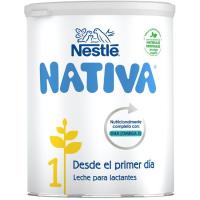 Leche de iniciación NESTLÉ Nativa 1, lata 800 g