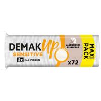 Discos desmaquillantes pell sensible DEMAK`UP, paquet 72 u.