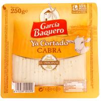 Queso de cabra GARCÍA BAQUERO, cuña cortada 250 g