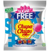 Caramels amb pal sabors sense sucre CHUPA CHUPS, bossa 66 g