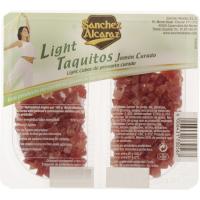 Taquitos de pernil light SANCHEZ ALCARAZ, pack 2x50 g