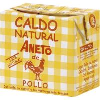 Brou natural de pollastre ANETO, brik 500 ml