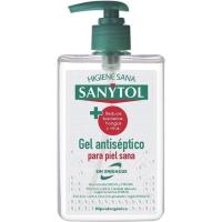 Gel de manos desinfectante SANYTOL, dosificacor 250 ml