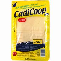 Queso CADI COOP, lonchas, sobre 200 g