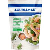 Colas de langostino al natural AGUINAMAR, sobre 90 g