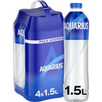 Beguda isotònica de llimona AQUARIUS, pack 4x1,5 litres