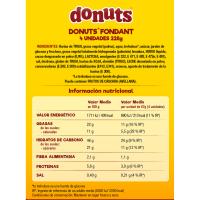 Dònuts Fondant PANRICO, 4 u, paquet 240 g