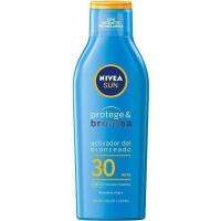 Loción solar SPF30 NIVEA Protege&Broncea, bote 200 ml