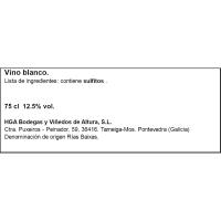 Vi blanc Ries Baixas ABADIA DO SEIXO, ampolla 75 cl