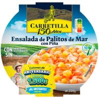 Amanida de palitos de cranc-pinya CARRETILLA, bol 220 g