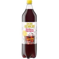 Tinto de verano llimona sense alcohol DON SIMON, ampolla 1,5 litres