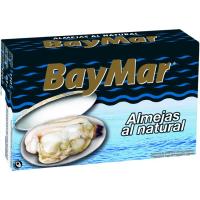 Almejas al natural BAYMAR, lata 63 g