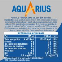 Beguda isotònica de taronja s/ sucre AQUARIUS, ampolla 1,5 litres